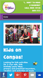 Mobile Screenshot of kidsoncongas.com.au